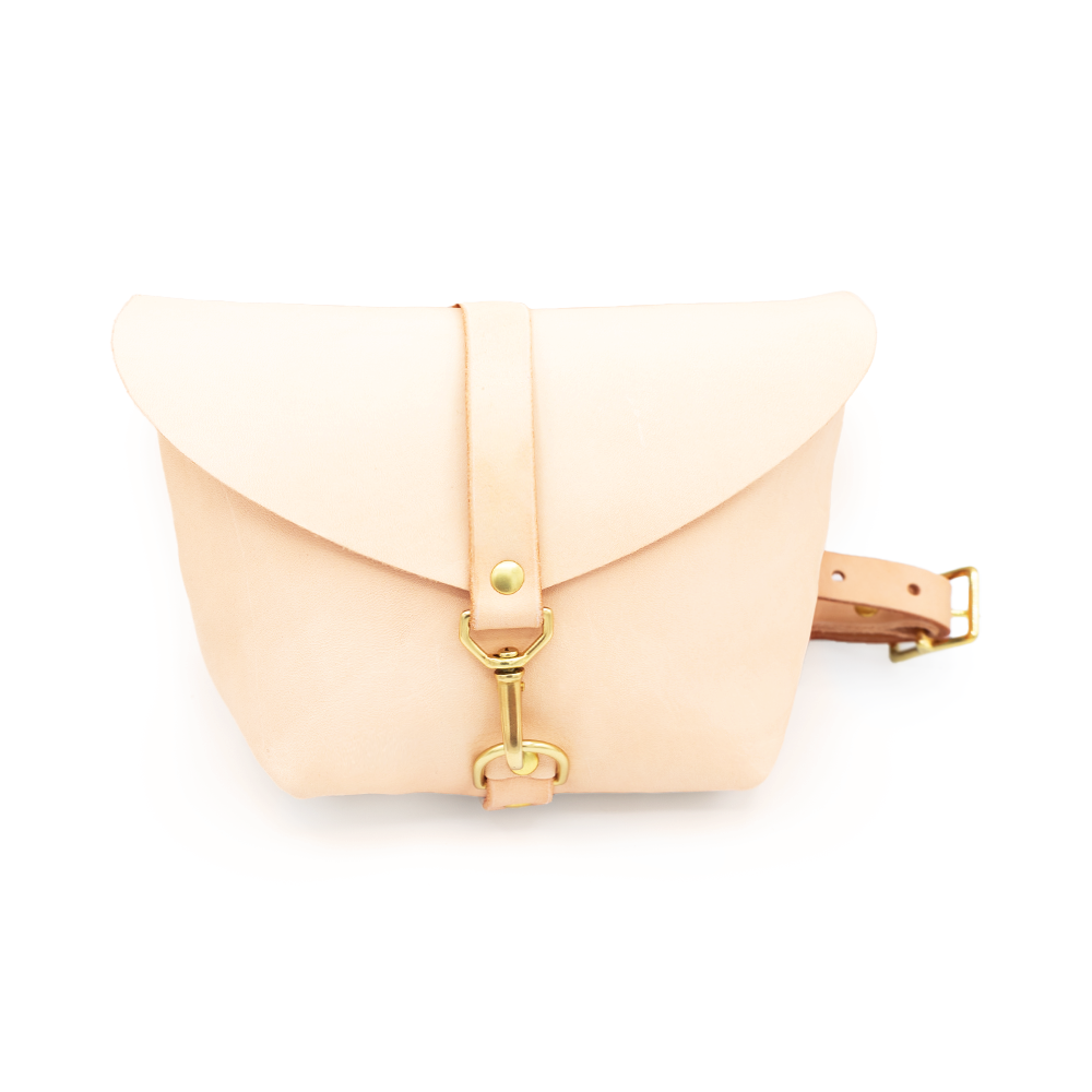 Modern Leather Fanny Pack - Glad & Young Studio