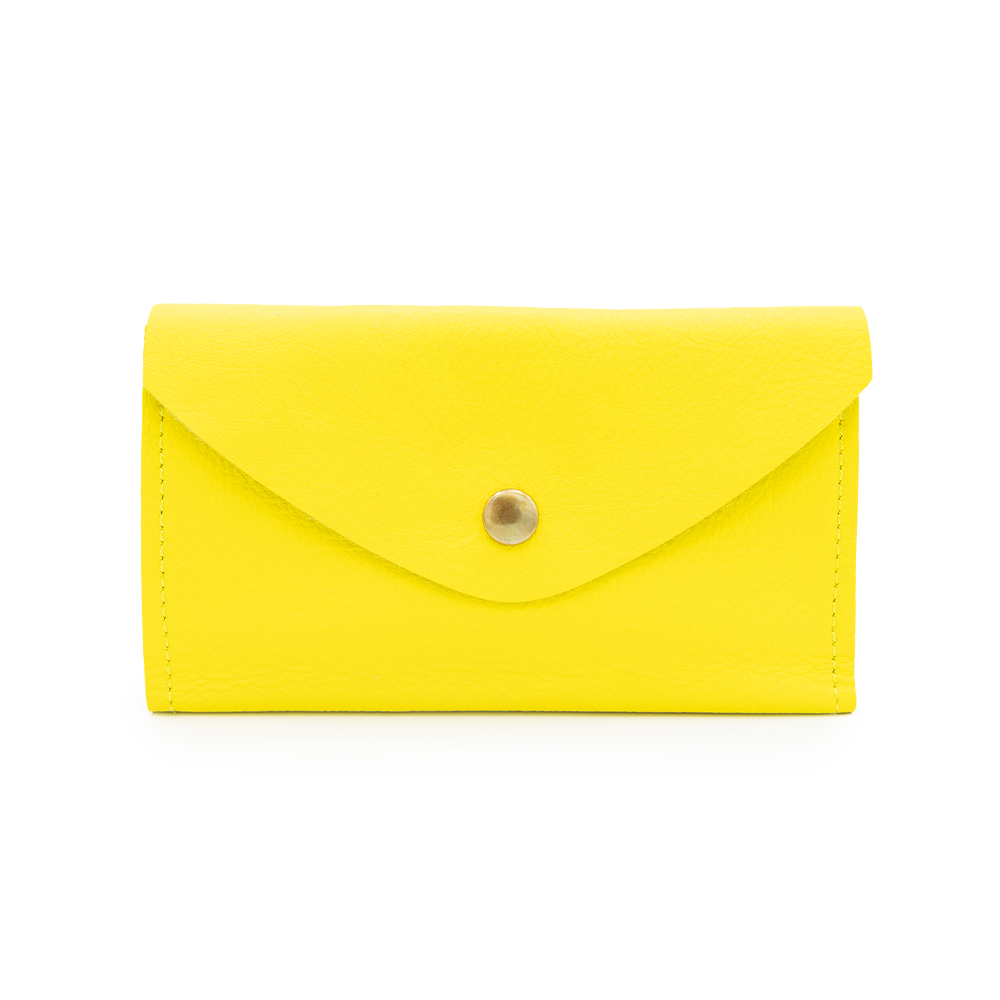 In-a-Snap Leather Wallet - Glad & Young Studio