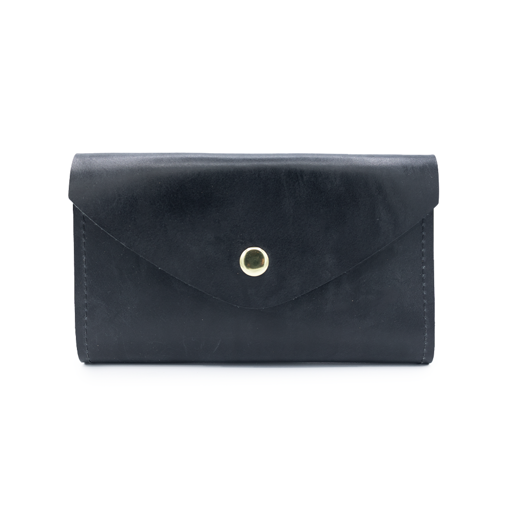 In-a-Snap Leather Wallet Glad Young Studio