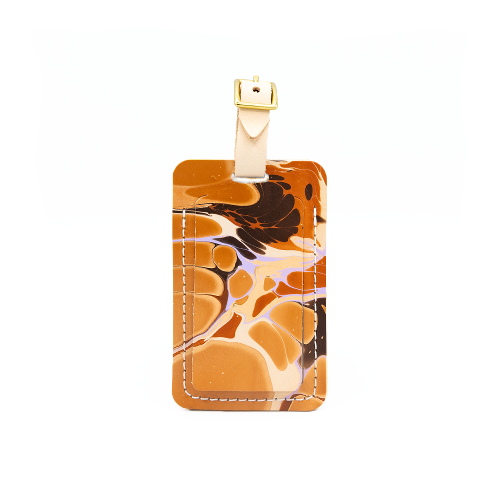 Leather Luggage Tag | Glad & Young Studio
