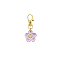 Flower Shaped Leather Charm