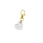 Heart Shaped Leather Charm