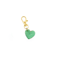 Heart Shaped Leather Charm