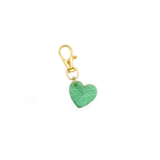 Heart Shaped Leather Charm