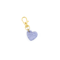 Heart Shaped Leather Charm