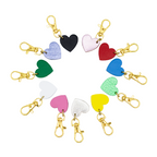 Heart Shaped Leather Charm