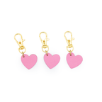 Heart Shaped Leather Charm