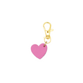 Heart Shaped Leather Charm