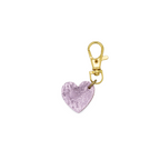 Heart Shaped Leather Charm