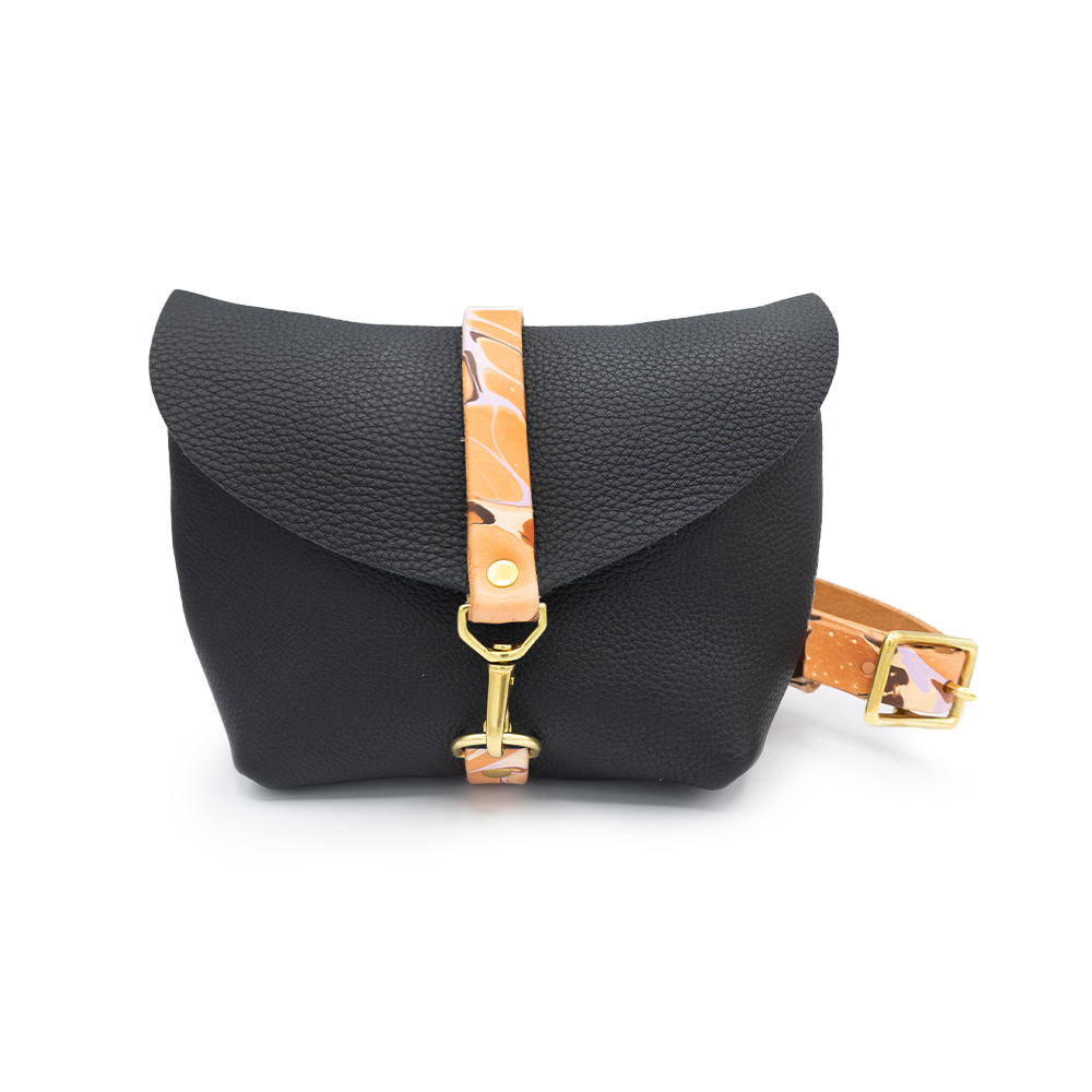 Modern Leather Fanny Pack Glad Young Studio