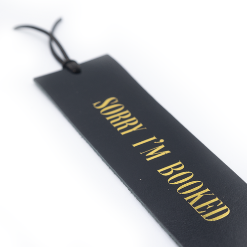 "Sorry I'm Booked" Bookmark