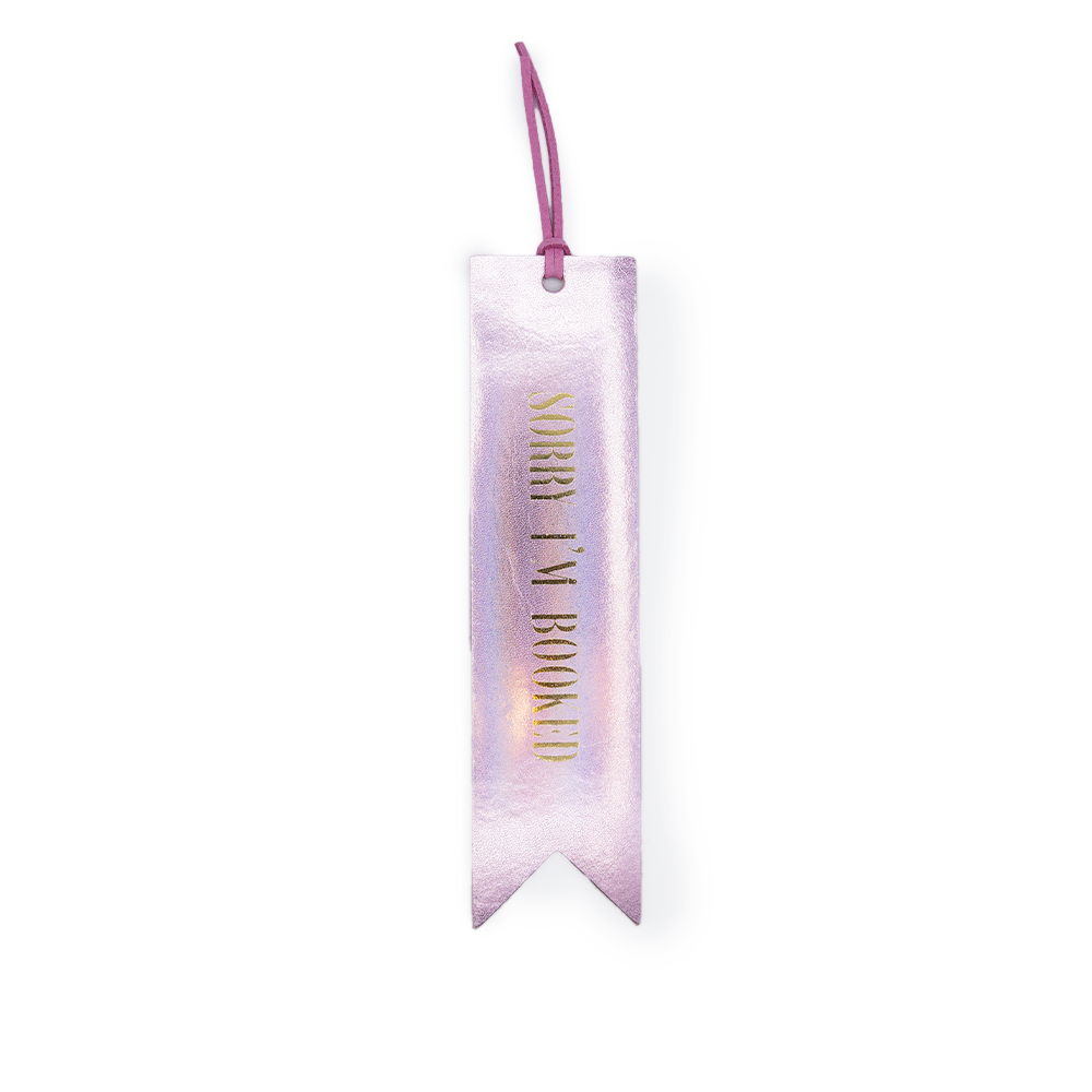 "Sorry I'm Booked" Bookmark