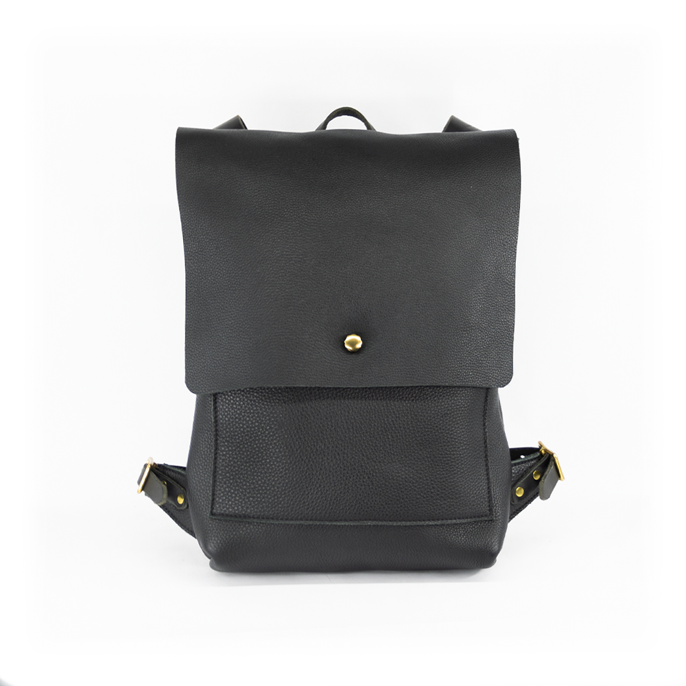 Boss Lady Leather Laptop Backpack