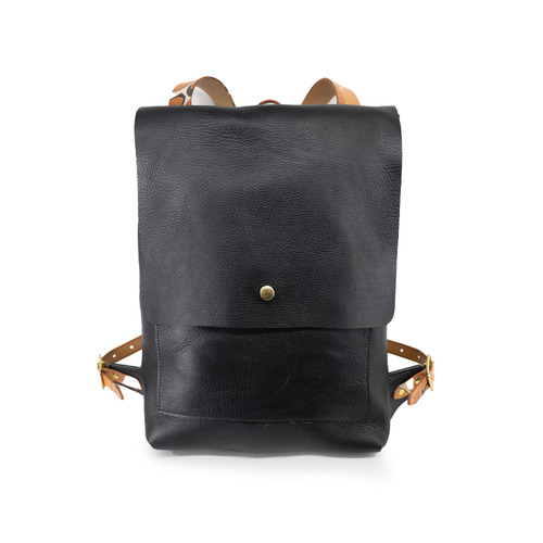 black brown leather backpack for Men is obsessed with backpacks and is very picky Boss Lady Leather Laptop Backpack
