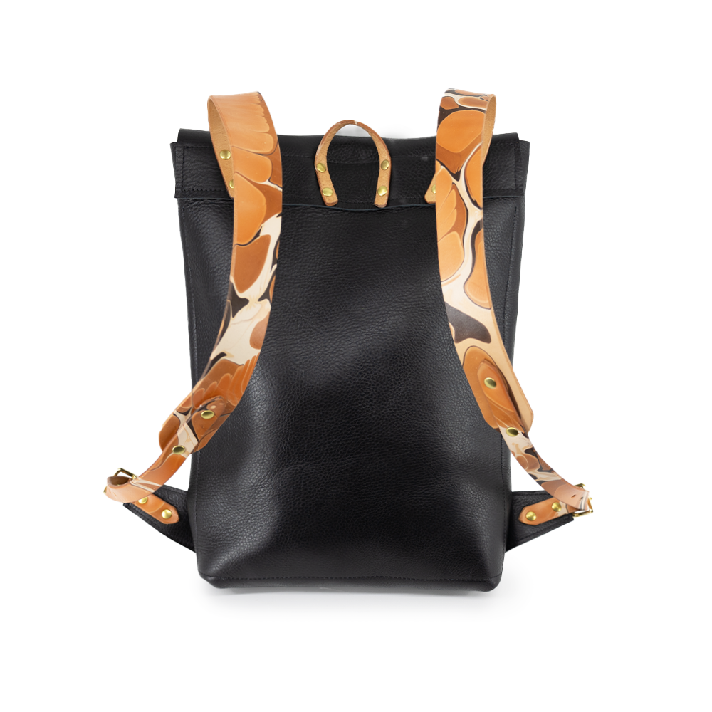 Boss Lady Leather Laptop Backpack