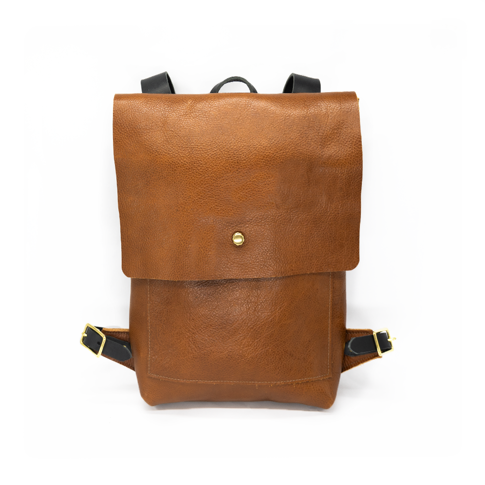 Boss Lady Leather Laptop Backpack