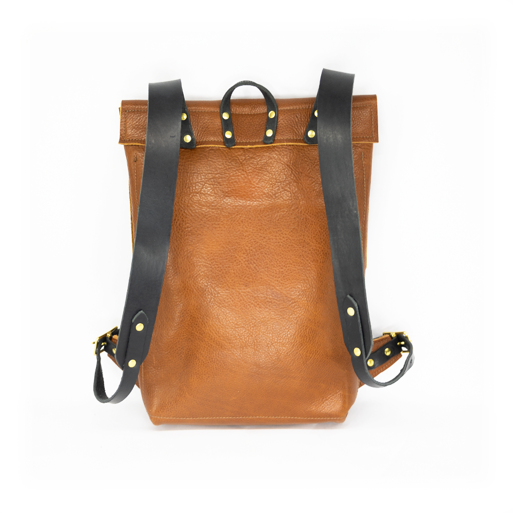 Boss Lady Leather Laptop Backpack