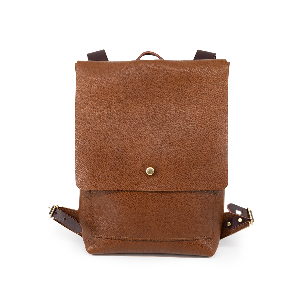Boss Lady Leather Laptop Backpack