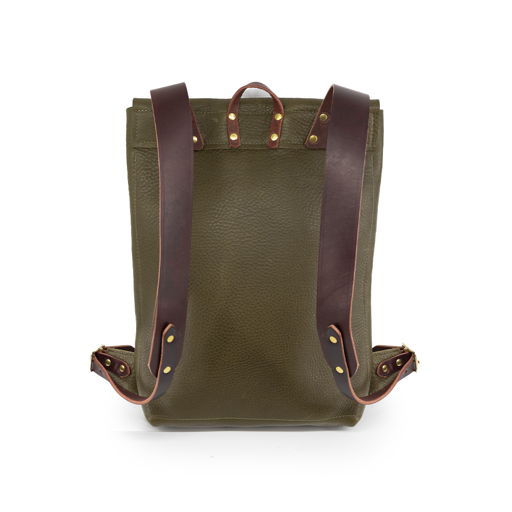 Boss Lady Leather Laptop Backpack