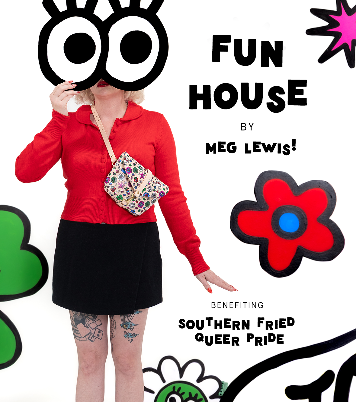 Fun House Collection by Meg Lewis, Benefiting Southern Fried Queer Pride