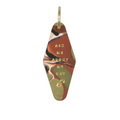 "Ask Me About My Cat" Hotel Keychain