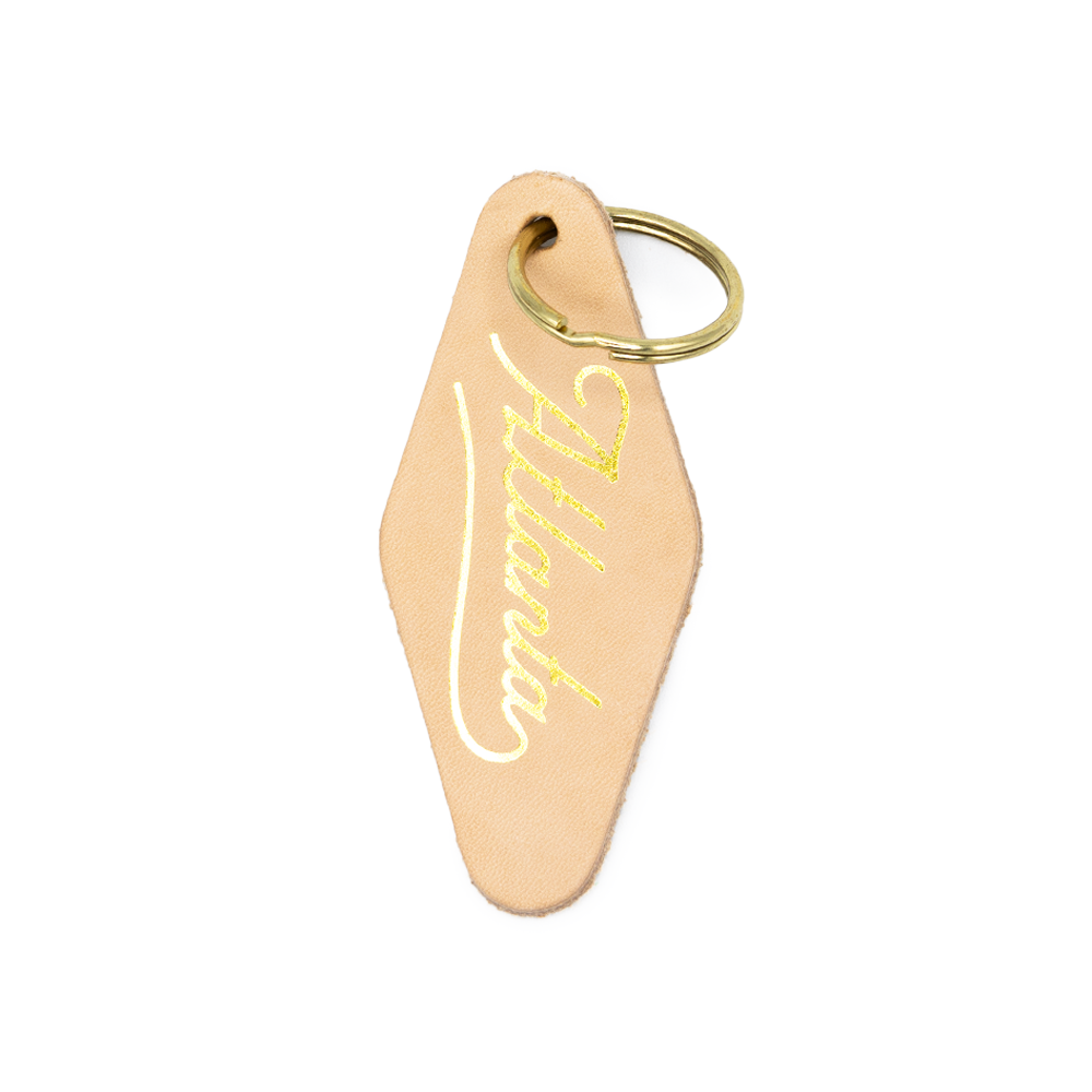 Glad Young Studio – Foil Stamped Hotel Keychain - Main Image