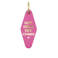 "Hot Girls Hit Curbs" Hotel Keychain