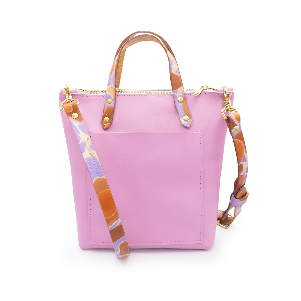 ハンドバッグ Toni Mini Bag - Osoi - Leather - Lavender Toni Mini Bag in Lavender by OSOI - societyA