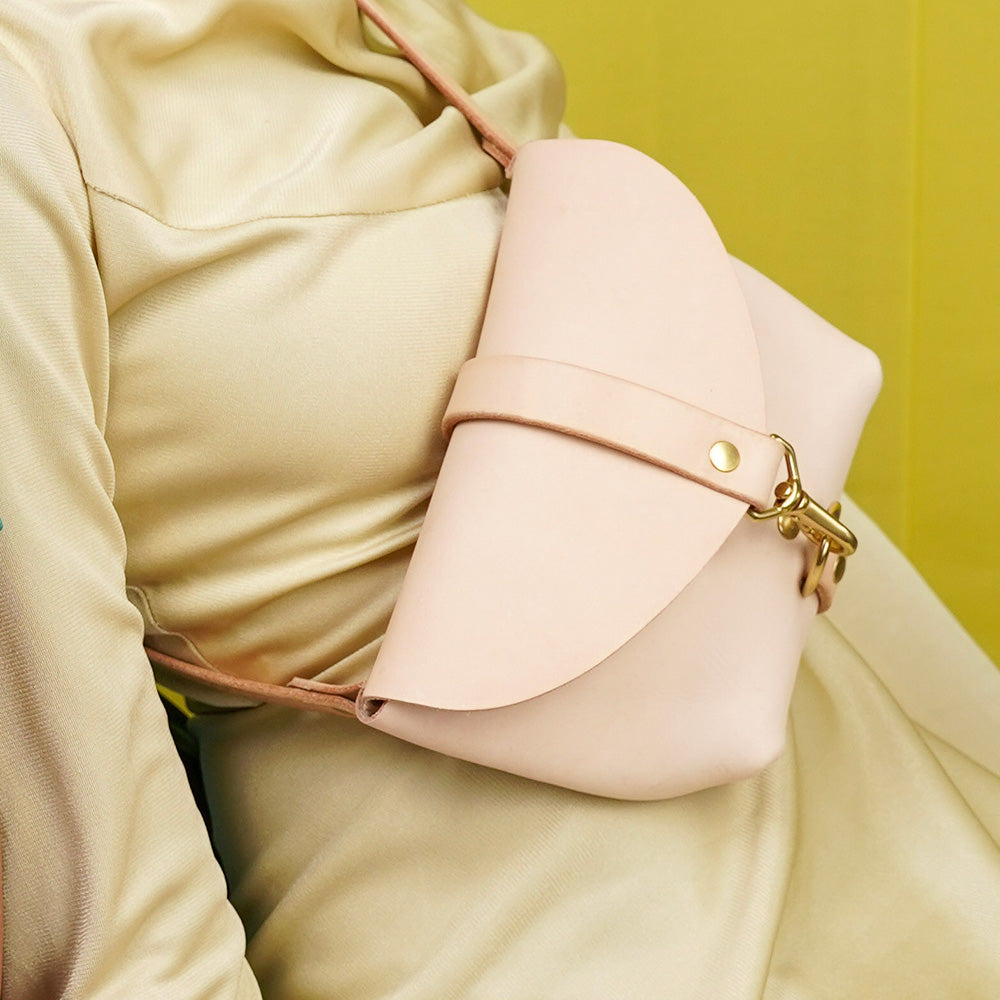 Modern Leather Fanny Pack - Glad & Young Studio